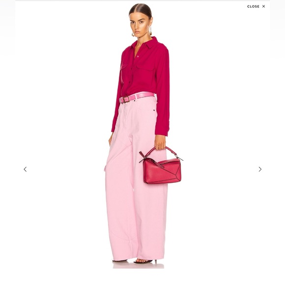 Loewe Raspberry Puzzle Bag - Picture 10 of 11